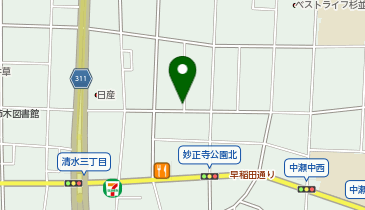 公衆トイレの地図画像