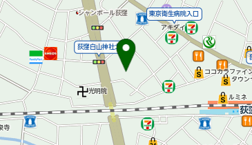 公衆トイレの地図画像