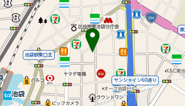 公衆トイレの地図画像