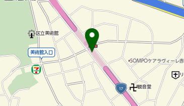 公衆トイレの地図画像