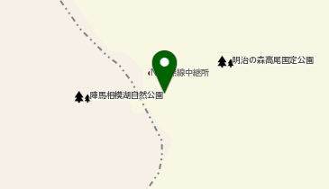 小仏城山園地便所の地図画像