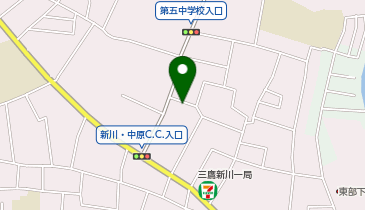 公衆トイレの地図画像