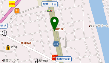 公衆トイレの地図画像