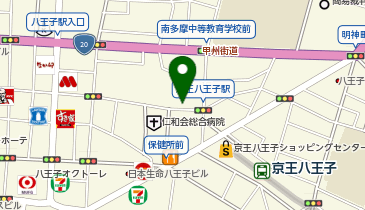 公衆トイレの地図画像