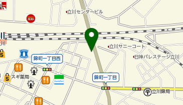 公衆トイレの地図画像
