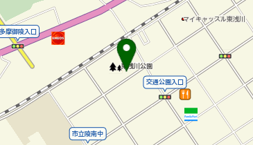 公衆トイレの地図画像