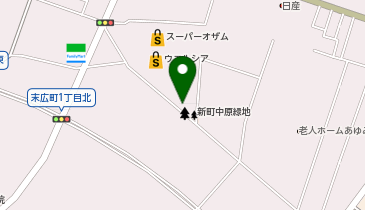 公衆トイレの地図画像