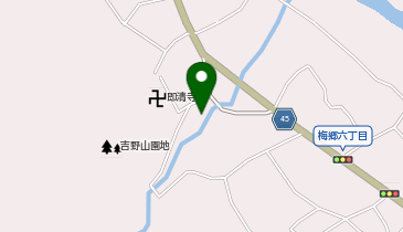 吉野園地便所の地図画像