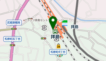 公衆トイレの地図画像