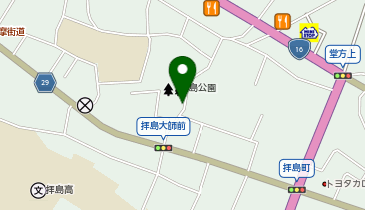 公衆トイレの地図画像