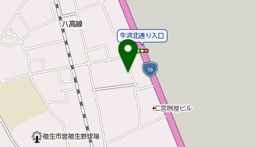 公衆トイレの地図画像