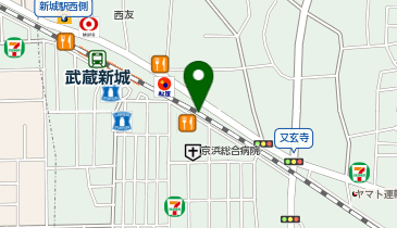 公衆トイレの地図画像