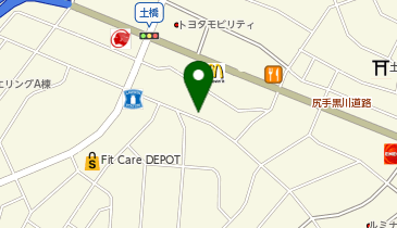 公衆トイレの地図画像