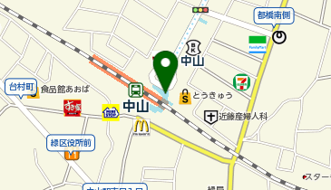 公衆トイレの地図画像