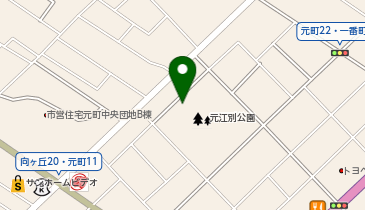 車椅子用トイレの地図画像