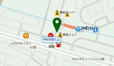 公衆トイレの地図画像