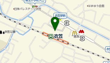 公衆トイレの地図画像