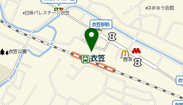 公衆トイレの地図画像