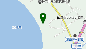 一色海岸公衆トイレの地図画像