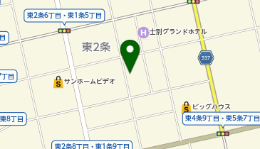 公衆トイレの地図画像