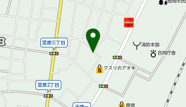 公衆トイレの地図画像