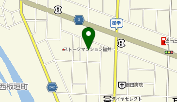公衆トイレの地図画像