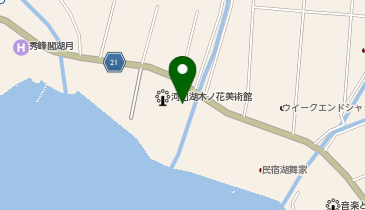 西川公衆トイレの地図画像