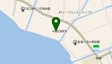 湖辺公衆トイレの地図画像