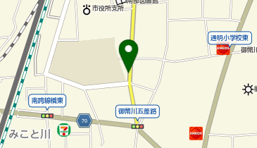 公衆トイレの地図画像
