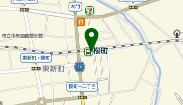 公衆トイレの地図画像