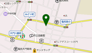 公衆トイレの地図画像