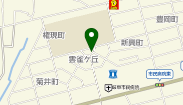 公衆トイレの地図画像