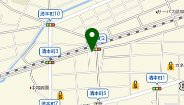 公衆トイレの地図画像