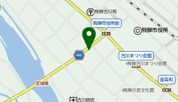 公衆トイレの地図画像