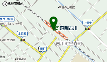 公衆トイレの地図画像