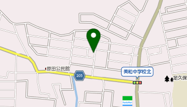 公衆トイレの地図画像
