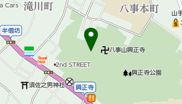 公衆トイレの地図画像