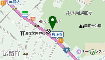 公衆トイレの地図画像