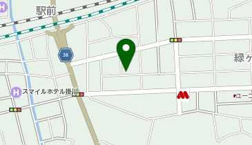 公衆トイレの地図画像