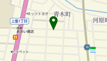 公衆トイレの地図画像
