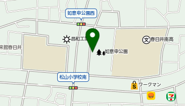 公衆トイレの地図画像