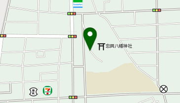公衆トイレの地図画像