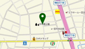 公衆トイレの地図画像