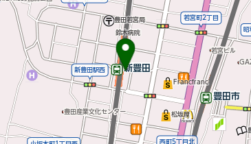公衆トイレの地図画像