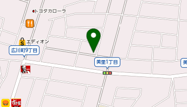 公衆トイレの地図画像