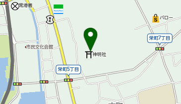 公衆トイレの地図画像