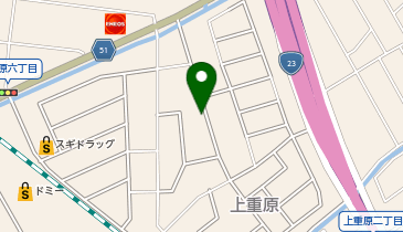 公衆トイレの地図画像