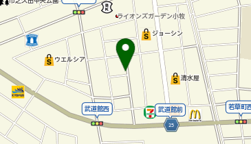 公衆トイレの地図画像