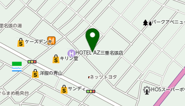 公衆トイレの地図画像