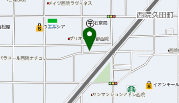 公衆トイレの地図画像
